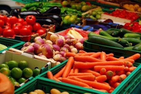 Frutas y hortalizas.