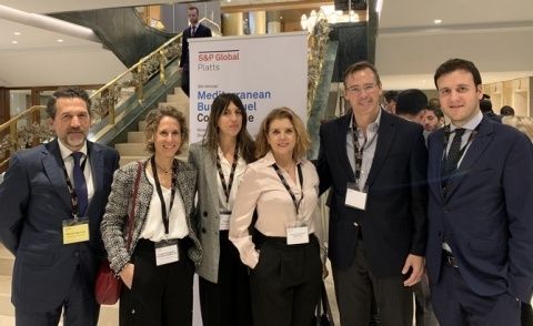 Mediterranean Bunker Fuel Conference. Responsables de APBA, CEPSA, CLH REPSOL y VOPAK.