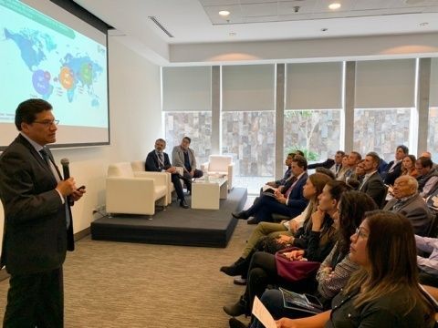 El director ejecutivo de la Asociaci&oacute;n de Gremios Productores Agrarios del Per&uacute;, Gabriel Amaro.