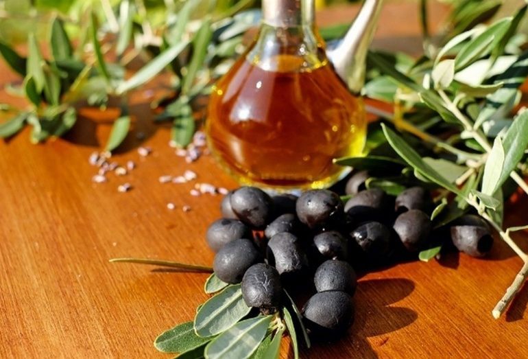 Aceitunas negras.