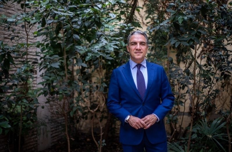 El Consejero de Presidencia Administraci&oacute;n P&uacute;blica e Interior Elias Bendodo.