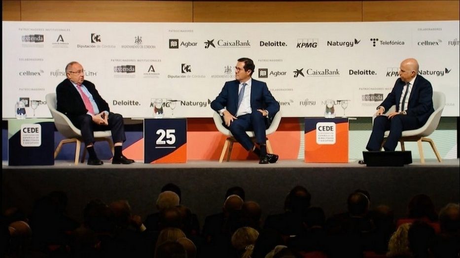 Jos&eacute; Luis Bonet, durante su intervenci&oacute;n.