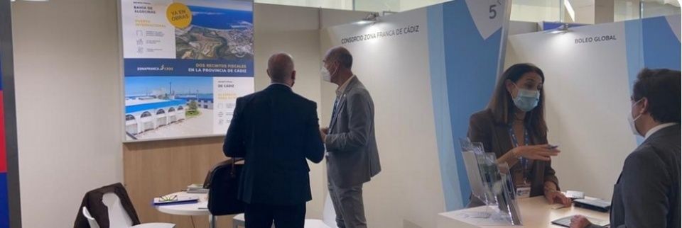 La Instituci&oacute;n gaditana participa con un stand con el objetivo de exponer todas las ventajas que ofrecen a los operadores sus dos recintos fiscales en C&aacute;diz y en la Bah&iacute;a de Algeciras.