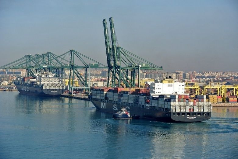 Tráfico marítimo, Valenciaport. Tráfico marítimo, Valenciaport.