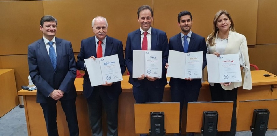Entrega de distinciones a empresas espa&ntilde;olas. Fotograf&iacute;a: Mar Heras