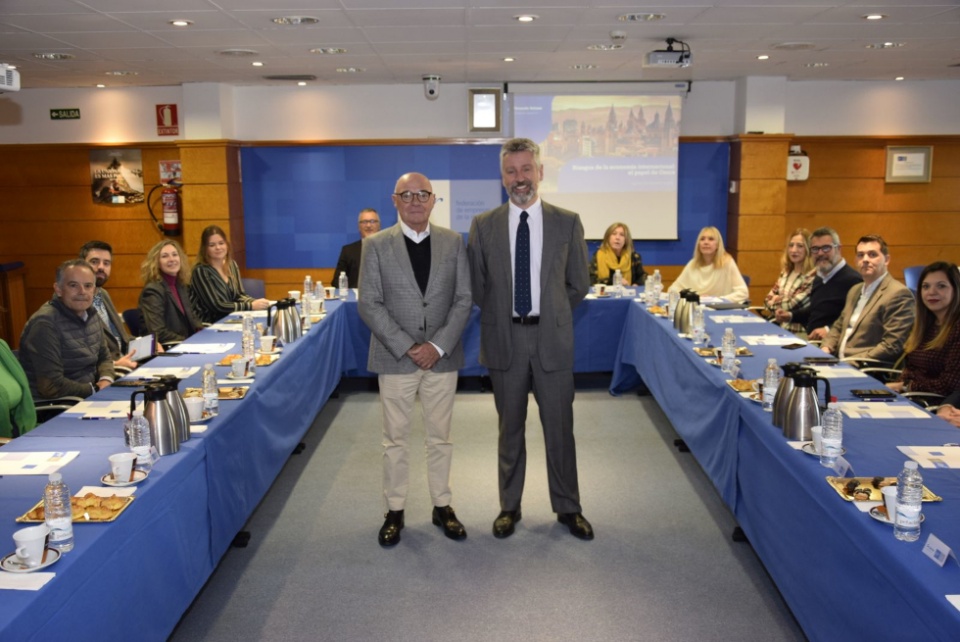 Fernando Salazar en la Jornada empresarial.