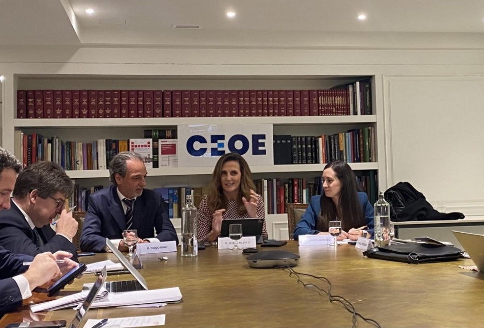Reunión de la Comisión de Relaciones Internacionales. Reunión de la Comisión de Relaciones Internacionales.