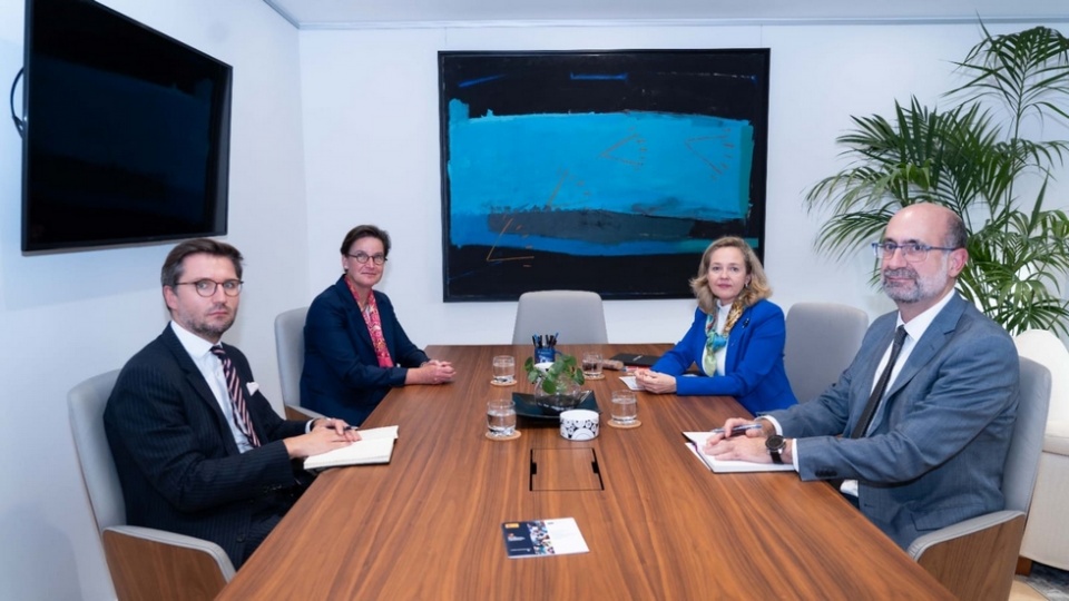 Nadia Calvi&ntilde;o se reuni&oacute; con la presidenta de la Autoridad Europea de Valores y Mercados (ESMA), Verena Ross.