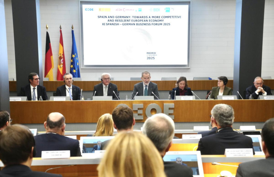 La apertura del XI Foro Hispano Alem&aacute;n.