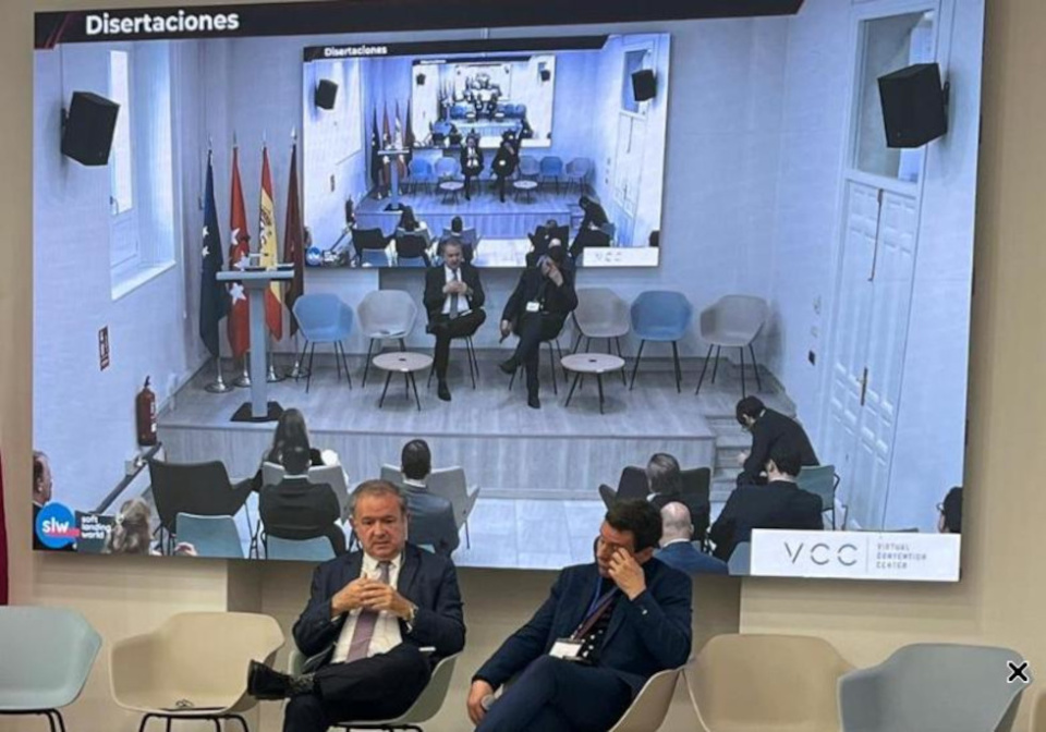 Narciso Casado, intervino hoy en el Encuentro Internacional Madrid 2025, en el marco del 5o aniversario de Soft Landing World (SLW). Narciso Casado, intervino hoy en el Encuentro Internacional Madrid 2025, en el marco del 5o aniversario de Soft Landing World (SLW).