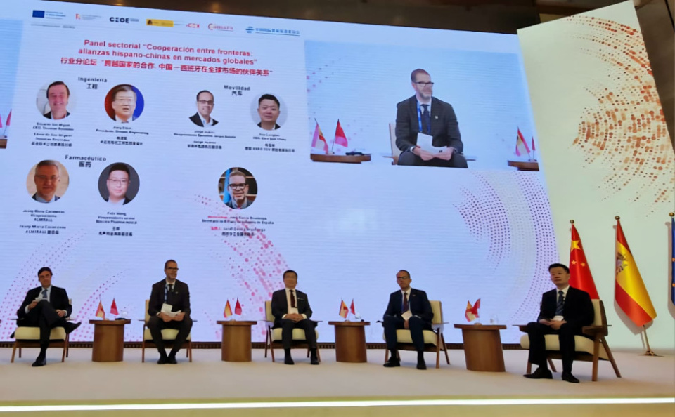 Panel industria hispano-china. Panel industria hispano-china.
