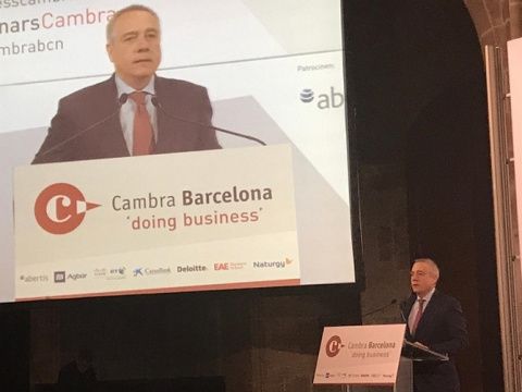 El delegado especial del Estado en el Consorci de la Zona Franca, Pere Navarro.