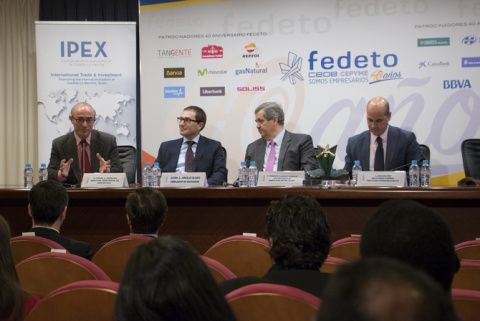 Javier Rosell P&eacute;rez en el foro &lsquo;Oportunidades de Negocio en Europa Central, Eslovaquia, Rep&uacute;blica Checa, Hungr&iacute;a y Polonia&rsquo;.