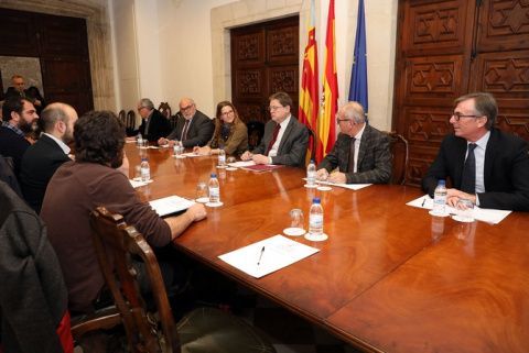 La reuni&oacute;n con representantes de Intercitrus.