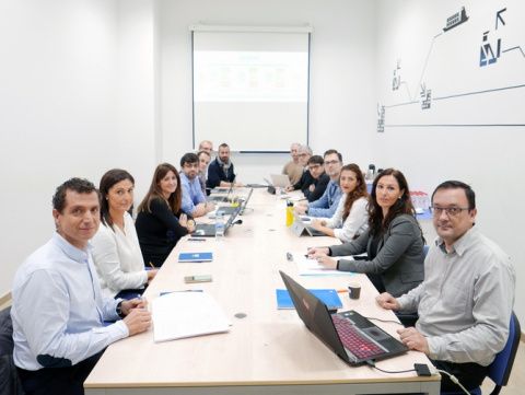 Imagen de la reuni&oacute;n de arranque del proyecto que se celebr&oacute; el pasado 23 de noviembre en las instalaciones de la Fundaci&oacute;n Valenciaport.