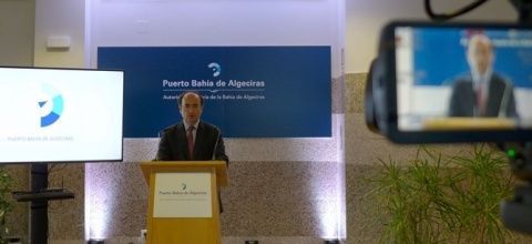 El presidente del Puerto de Algeciras, Gerardo Landaluce.