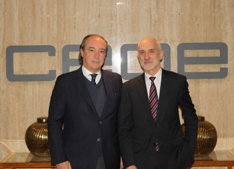 La imagen del encuentro en CEOE.