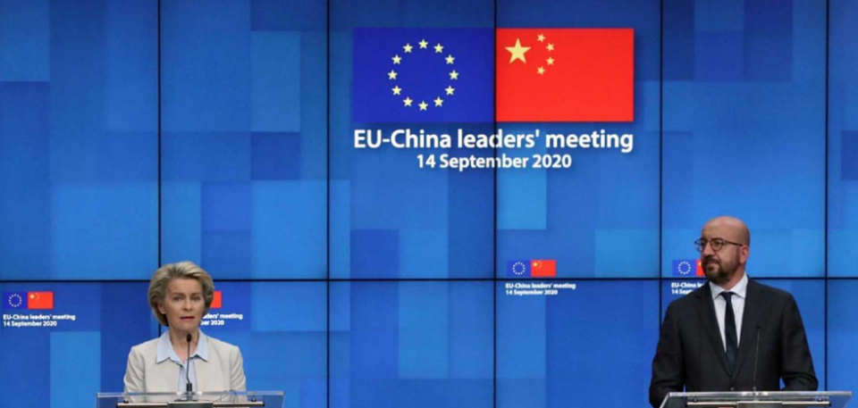 Cumbre EU - China del pasado mes de septiembre 2020