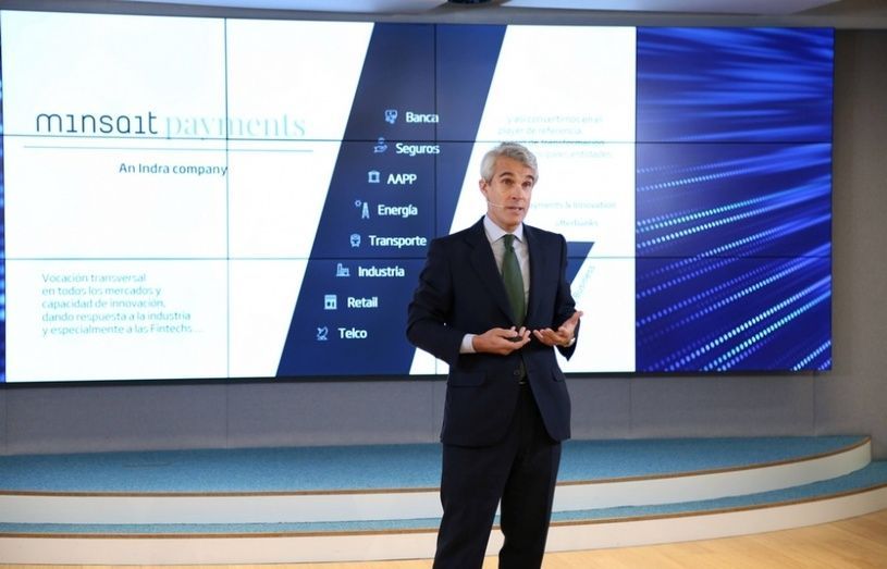 Borja Ochoa, Director General de Indra. Borja Ochoa, Director General de Indra.