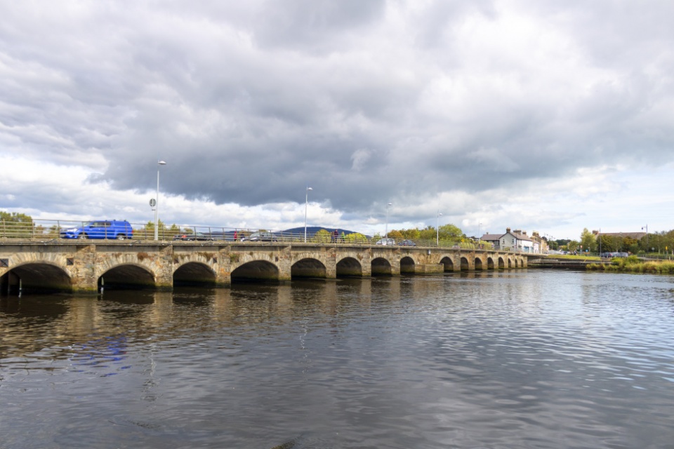 R&iacute;o Avoca a su paso por Arklow.