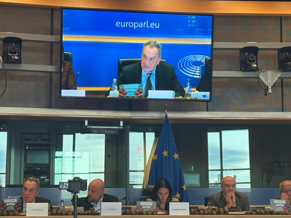 FEPEX particip&oacute; en un acto en el Parlamento Europeo.
